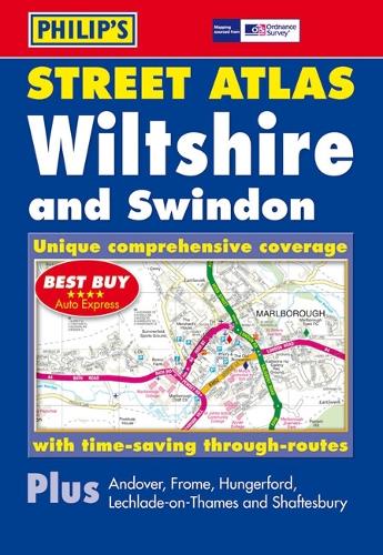 Philip's Street Atlas Wiltshire and Swindon