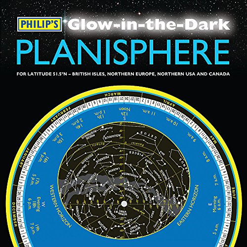 Philip's Glow-in-the-Dark Planisphere (Latitude 51.5 North)