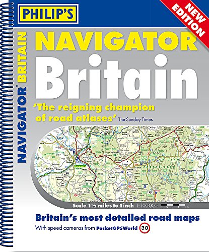Philip's 2018 Navigator Britain Spiral-Bound