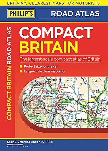 Philip's Compact Britain Road Atlas
