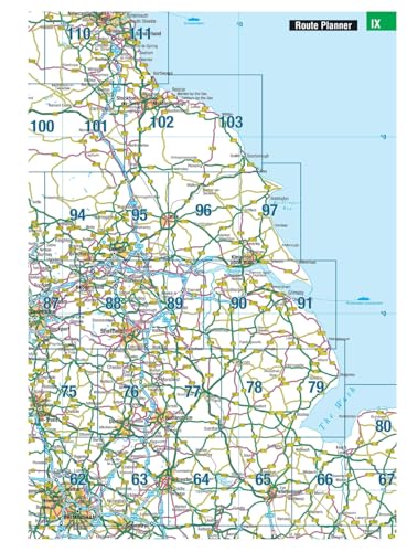 2024 Philip's Big Easy to Read Britain Road Atlas
