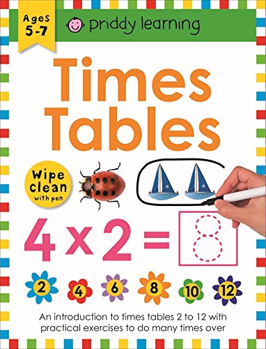 Wipe Clean Workbook - Times Tables