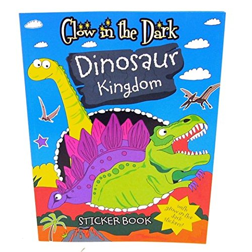 Holland Publishing : Glow in the Dark Dinosaur Kingdom Sticker Book