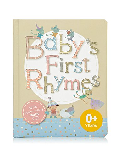 Baby's First Rhymes Book - With bounce along music CD