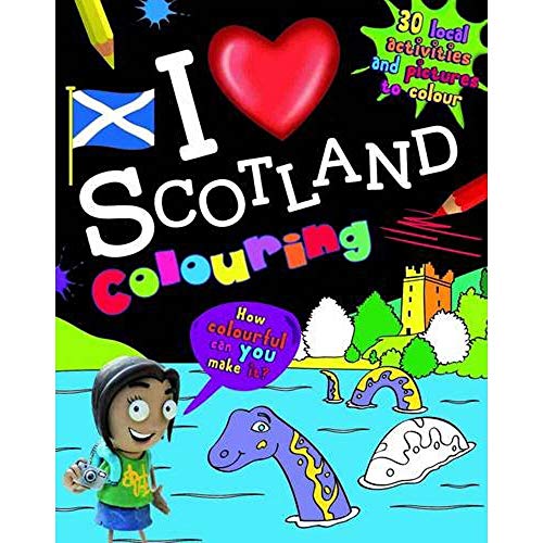 I Love Scotland Colouring