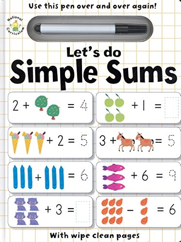 Wipe Clean: Lets Do Simple Sums