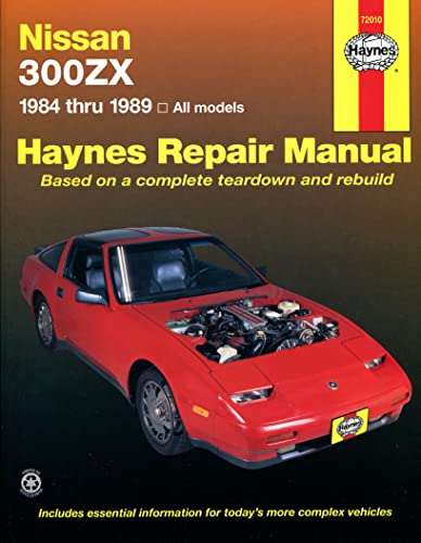Nissan 300ZX (1984-1989) models inc. Turbo, 2seater & 2 + 2 V6 engine Haynes Repair Manual (USA)