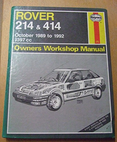 Rover 214 and 414 Owners Workshop Manual