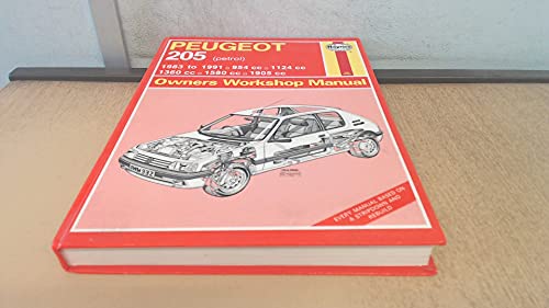 Peugeot 205 Owner's Workshop Manual