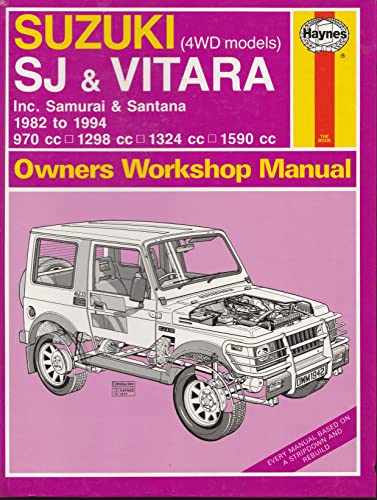 Suzuki SJ410/SJ413 and Vitara Owner's Workshop Manual