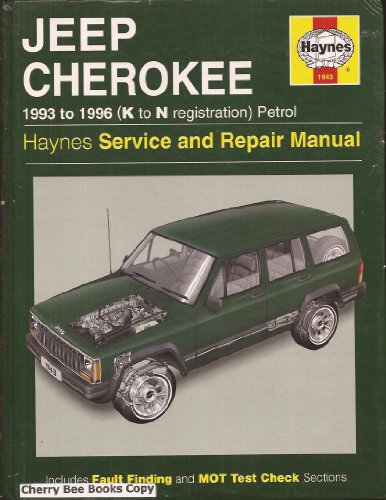 Jeep Cherokee Petrol (93 - 96) K To N