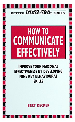 How to Communicate Effectively