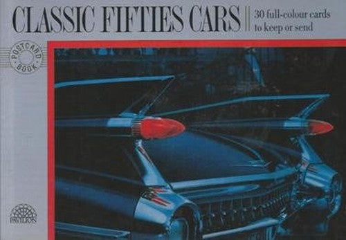 POSTCARD BOOK CARS