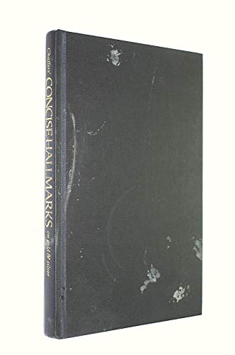 Handbook of Silver and Gold Marks
