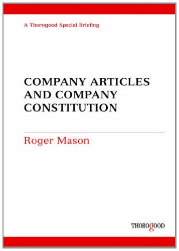 Company Articles and Company Constitution