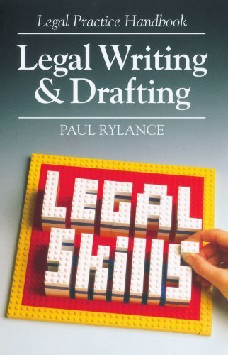 Legal Writing and Drafting