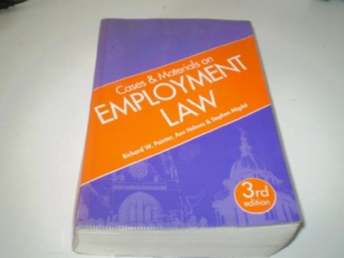 Cases and Materials on Employment Law