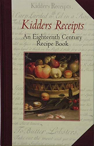 Kidder's Receipts of Pastry and Cookery