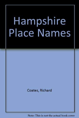 Hampshire Place Names