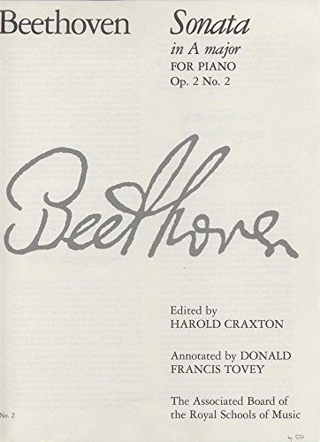 Piano Sonata in A, Op. 2