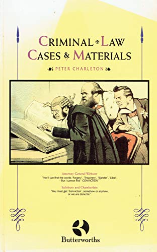Criminal Law Cases and Materials