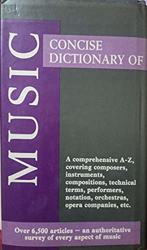 Dictionary of Music