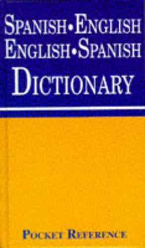 Spanish-English, English-Spanish Dictionary