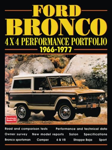 Ford Bronco 4x4 Performance Portfolio, 1966-77