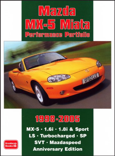 Mazda MX-5 Miata Performance Portfolio 1998-2005