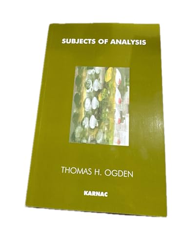 Subjects of Analysis