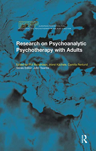 Research on Psychoanalytic Psychotherapy with Adults