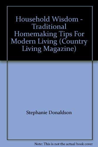 COUNTRY LIVING HOUSEHOLD WISDOM