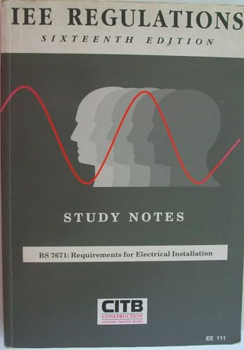IEE Regulations Study Notes