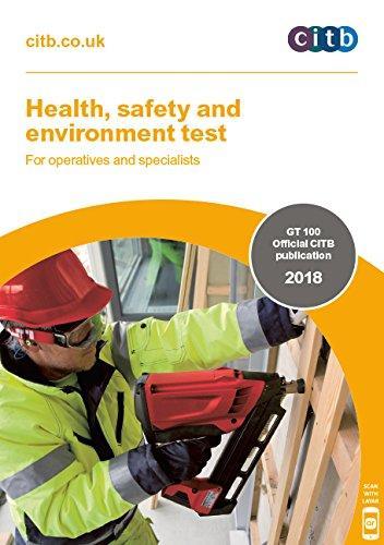 Health, safety and environment test for operatives and specialists
