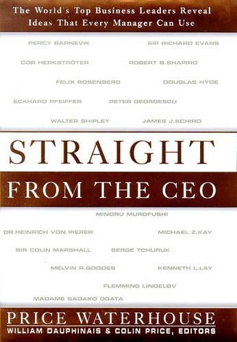 Straight from the CEO