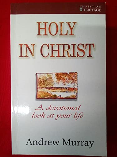 Holy in Christ