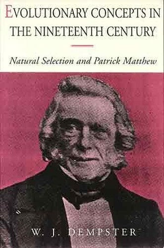 Evolutionary Concepts in the Nineteenth Century