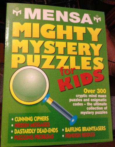 Mensa Mighty Mystery Puzzles for Kids