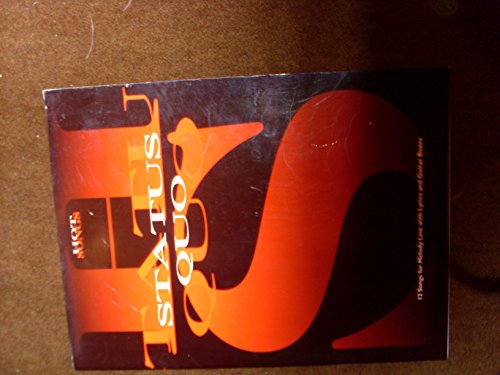 Status Quo: 12 songs for melody line with lyrics and guitar boxes (Hot songs)