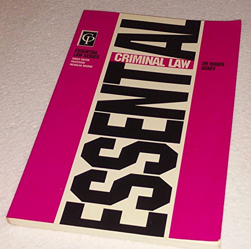 Essential Criminal Law