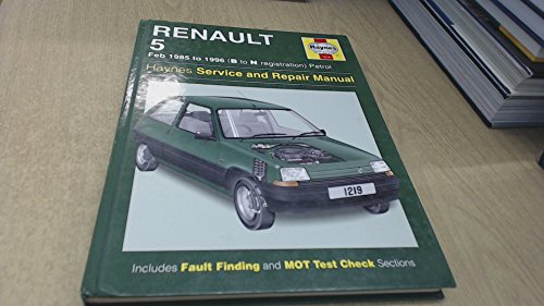 Renault 5 1985-96 Service and Repair Manual