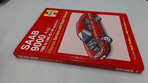 Saab 9000 (4-Cyl) Service and Repair Manual