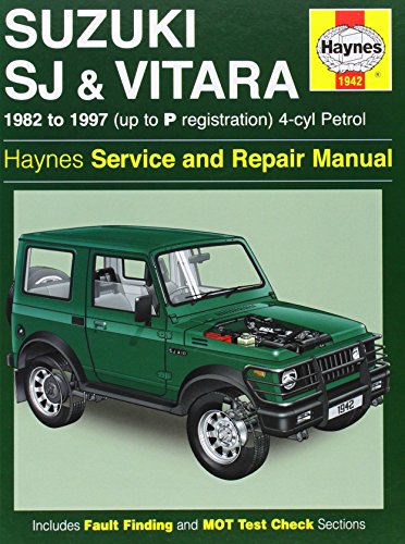 Suzuki SJ410/SJ413 (82-97) and Vitara Service and Repair Manual