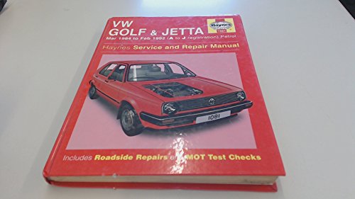 Volkswagen Golf and Jetta ('84 to '92) Service and Repair Manual