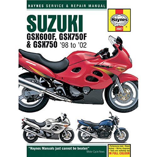 Suzuki GSX600/750F and GSX750 Service and Repair Manual