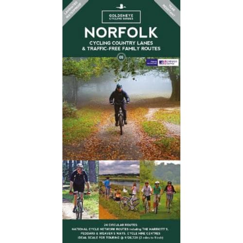 Norfolk Cycling Country Lanes Map
