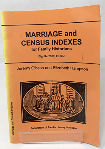 Marriage and Census Indexes