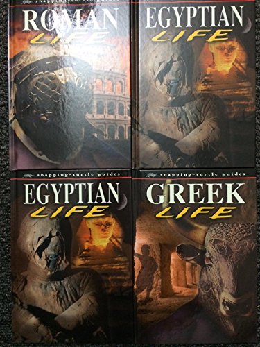 Greek Life, Egyptian Life, Viking Life, Roman Life; 4 Volumes Snapping-Turtle Guides