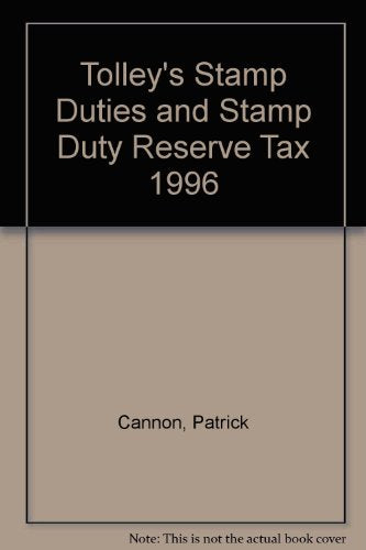 Tolley's Stamp Duties and Stamp Duty Reserve Tax