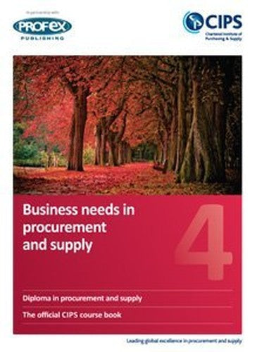 Business Needs in Procurement and Supply